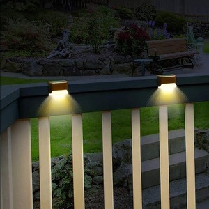 Lámpara Solar para Cercas Ly, 1 LED, Exterior, Impermeable, para Barandillas, Escalones, Jardín, Patio, Decorativa - Product Image 1