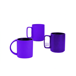 <span class=keywords><strong>Taza</strong></span> de Café de Cerámica Grande de 15 oz, Estilo Rústico Vintage, Color Gris Blanco, con Logotipo Personalizado al por Mayor, Regreso a Clases - Product Image 1