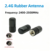Antenne WiFi omnidirectionnelle verticale 3dBi 50 Ohm à faible VSWR 700-2700 MHz 2.4G 5.8G SMA Mâle/Femelle pour routeur, module, DTU, UAV