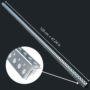 Perle en métal / Perle d'angle en maille de type Angel Mesh - Product Image 5