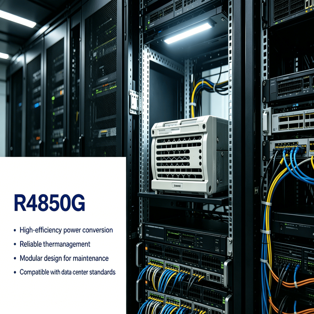 R4850G1 48V 50A High Efficiency Rectifier Module Telecom Power Supply for Data Center Base Station