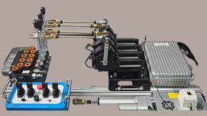 ชุดควบคุมจอยสติ๊กไร้สายแบบสัดส่วน Lemay 2025 รุ่นใหม่ 12V/24V สำหรับงานก่อสร้างไฮดรอลิก 4 จอยสติ๊ก กันน้ำระดับ IP68 ระยะควบคุม 225 เมตร - Product Image 6