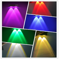 Lampe Solaire de Jardin LED RVB Étanche IP65, Poteau Lumineux Solaire d'Extérieur pour Marches, Clôture, Cour, Piscine, Escaliers, Patio et Murs Extérieurs