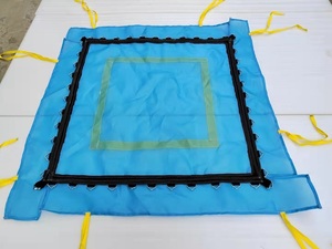 Material PP fabricado, precio de fábrica, cama de salto, alfombrilla de trampolín, tela y malla de trampolín - Product Image 3