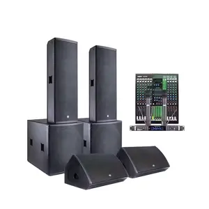 Morin hot sale 2024 pa system outdoor concert sound system for stage performance active line array speakers
