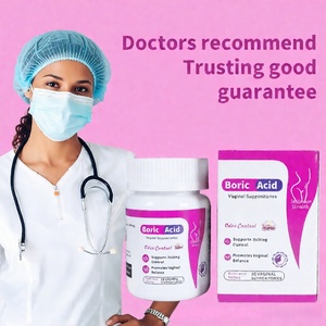Caja personalizada <span class=keywords><strong>para</strong></span> lubricante vaginal <span class=keywords><strong>para</strong></span> el cuidado vaginal femenino, supositorios vaginales, cápsulas de ácido bórico - Product Image 3