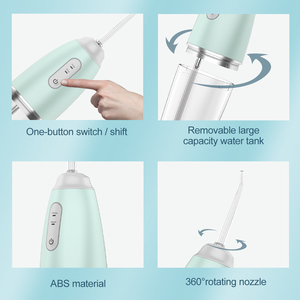 Irrigador Bucal Portátil Inalámbrico TAHATH, Limpiador Dental Recargable para Viajes, Limpiador de Dientes Eléctrico Impermeable IPX6 - Product Image 6