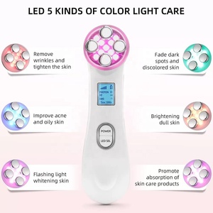 Appareil de levage et de massage de bande circulaire de vibration de <span class=keywords><strong>micro</strong></span>-<span class=keywords><strong>courant</strong></span> facial de beauté pour femmes - Product Image 5