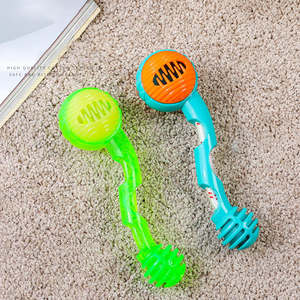 Juguete Ecológico para Perros, Disco Volador de TPR Resistente a Mordidas con Sonido, para Entrenamiento y Dispensador de Comida - Product Image 1