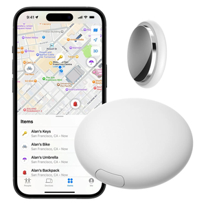 Localizador Inteligente Antipérdida con Certificación MFi y Posicionamiento Remoto para Perros, Llaves y Carteras, Compatible con Find My y Google Find Hub - Product Image 4