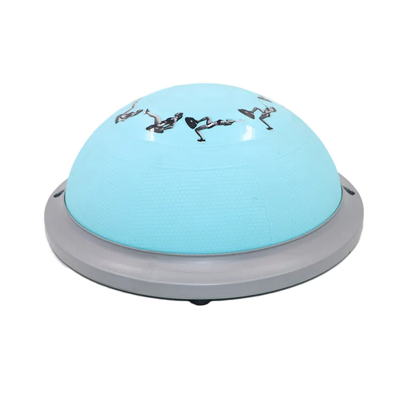 Equilibrio palle Anti scoppio PVC Yoga palla mezza cupola rotonda 48CM palla gonfiabile esercizio emisfero Home Fitness Trainer