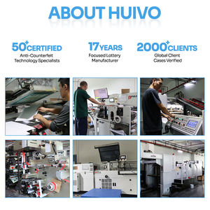 Oem Odm Full Color Win Jackpot Tailles personnalisées Échantillon de logo Impression numérique Cartes de loterie - Product Image 6