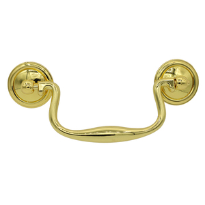 Zinklegierung Vintage Goldbeschichtete Moderne Schubladengriffe für Schränke, Kommoden, Holzvitrinen und Schubladen - Product Image 1