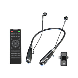 Tarjeta de Sonido <span class=keywords><strong>3</strong></span> en 1 para TikTok y YouTube Live, Auriculares de Diadema con Control Remoto, Micrófono Inalámbrico de Audio para Podcast de 2.4G, Tarjeta de Sonido, Auriculares - Product Image 6