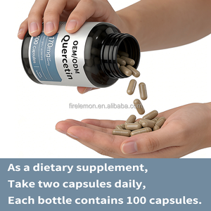 แคปซูลควอเรซิทินแบบ OEM/ODM ผลิตภัณฑ์เสริมอาหารจากสมุนไพรธรรมชาติที่มีส่วนผสมของรูติน ควอเรซิทิน และซิลิมาริน - Product Image 5