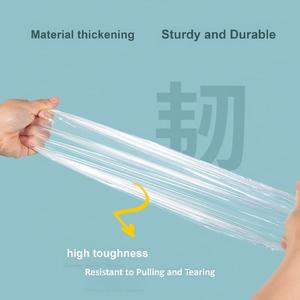 Einweg-Dusch haube mit hoher Zähigkeit-verdicktes PE-Material, elastische Kante und 1000 getestet - Product Image 3