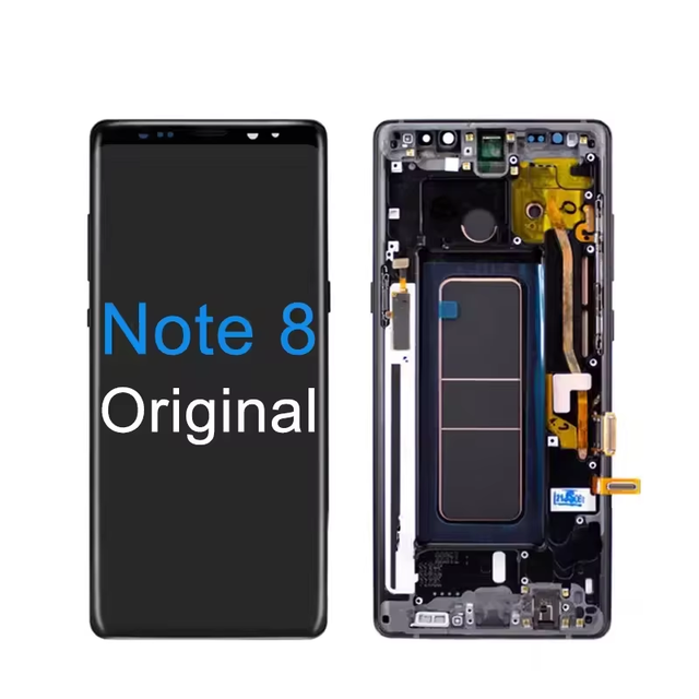Incell Quality Mobile Phone Lcds for samsung Note 8 Display Phone Lcd Screen Replacement for samsung galaxy Note 8 with Frame