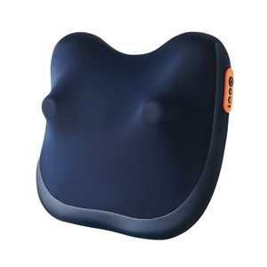 Coussin de massage lombaire intelligent rechargeable par USB, pour le cou, le dos et la taille, avec fonction de thérapie thermique et de minuterie - Product Image 1