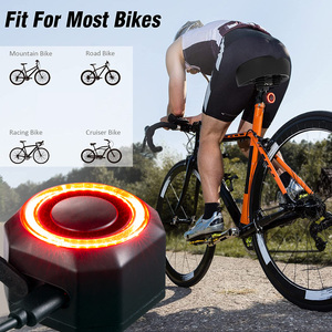 <span class=keywords><strong>Feu</strong></span> <span class=keywords><strong>arrière</strong></span> de vélo rechargeable par USB, lampe de vélo <span class=keywords><strong>arrière</strong></span>, alarme antivol, batterie facile à installer, Fietsachterlicht, motos, vélos - Product Image 5