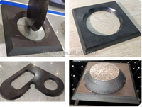 Machine de découpe plasma à portique CNC LANCNC, robuste, pour découpe biseautée de tôles ou plaques métalliques, avec option de découpe au chalumeau