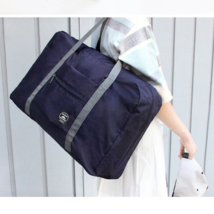 Bolsa de viaje de gran capacidad para mujer, bolsa de viaje impermeable rosa con compartimento para zapatos, seca y húmeda separada para gimnasio, venta al por mayor - Product Image 2