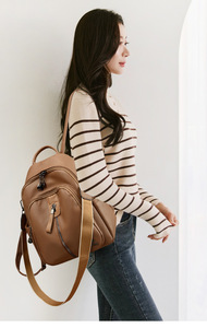 Hot Sale Trendy Fashionable Casual Style Teenager Girls <b>School</b> <b>Backpack</b> Lady Shopping Bag Women's Favorite Daily Usage <b>Backpack</b> - Product Image 2