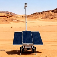 Sistema de Cámara de Seguridad con Detección de Movimiento para Remolques Solares con Certificación CE, para Monitoreo de Áreas No Tripuladas