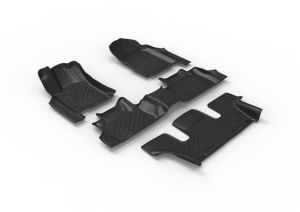 Alfombrillas para Auto Dodge <span class=keywords><strong>Durango</strong></span> 7 Asientos 2022, para Todo Clima, Ajuste Personalizado, Accesorios TPE, Tecnología 3D 5D, Alfombrillas Altamente Resistentes - Product Image 2