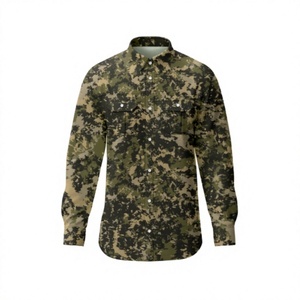 Chemise Homme 2026 à Manches Longues, Col Rabattu, 100% Polyester, Respirante, Écologique, Séchage Rapide, Coupe Classique, Style Smart Casual, Tissée, ODM - Product Image 5