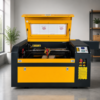 Machine de découpe et de gravure au laser CO2 ActionLasers 6090 80W CNC de table avec refroidissement par eau pour bois, MDF, acrylique, cuir, papier DST/DXF
