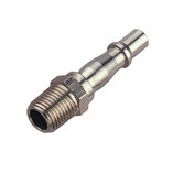 Dingyi British Standard Quick Coupling Male Ferrule 1/4PT External <b>Thread</b> Iron Adapter for Qigong <b>Tools</b> - Product Image 1