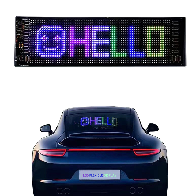 Car Rear Window LED Flexible Display