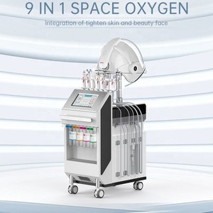 Máquina Facial Profesional 9 en 1 de Dermoabrasión y Oxígeno para Rejuvenecimiento de la Piel, Equipo de Salón con Enchufe, 2026 - Product Image 1