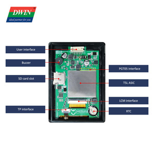 Dwin 3.5 inch HMI hiển thị TN <span class=keywords><strong>320</strong></span>*240 <span class=keywords><strong>LCD</strong></span> module cảm ứng điện trở bảng điều chỉnh với bao vây dmg48320t035 _ 15wtr - Product Image 3