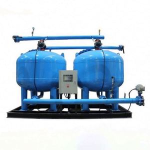 Cát lọc than hoạt tính lọc thủy lợi đa phương tiện Lọc Cát tự động bằng tay SS bể lọc loại bỏ bùn - Product Image 3