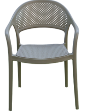 Chaise en plastique moulé de style royal de haute qualité en gros, sièges de jardin pour la maison, le restaurant, les événements et l'usage commercial - Product Image 2