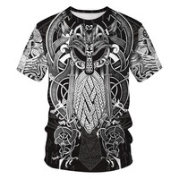 T-shirts pour hommes avec impression 3D d'animaux, motif serpent, manches courtes, été, streetwear, vêtements de créateur pour hommes