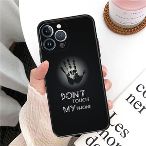 New Design <strong>Printed</strong> Don't Touch My Phone Soft TPU Shockproof Phone Case for <strong>iPhone</strong> Xr 11 12 13 14 15 16 Pro Max - Product Image 4