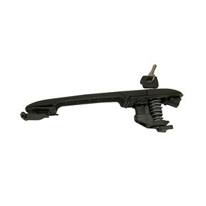 Car Door Exterior <b>Zipper</b> With Key 9017600459 0007601359 For Mercedes-Benz Trucks Black Plastic <b>Replacement</b> Part - Product Image 1