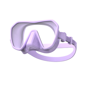 कस्टम लोगो पीसी फ्रेम तरल सिलिका जेल स्कूबा डाइविंग मास्क वयस्कों के लिए समशीशीशा आधा चेहरा स्नॉर्कल मास्क - Product Image 1