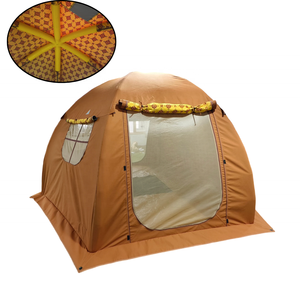 Carpa de <span class=keywords><strong>Camping</strong></span> Inflable Impermeable para Exteriores, de Poliéster y Algodón, Fácil de Usar, con Gran Espacio Familiar, Tamaño Personalizado, Precio Bajo - Product Image 1