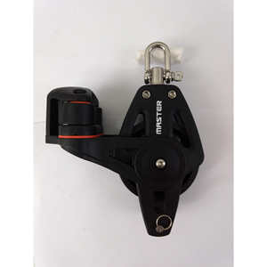 Poulie à roulement simple Master BP-7211FE (roue, anneau ou cordon) – Diamètre de roue 72 mm, diamètre de câble 12 mm pour quincaillerie marine - Product Image 2