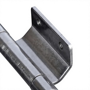 Bisagras ocultas desmontables de acero inoxidable industrial personalizadas al por mayor para gabinetes, bisagra de puerta metálica de alta resistencia de 4 pulgadas con cierre de 360 grados - Product Image 4