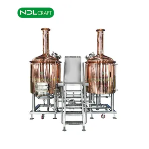 Wholesale 500l red copper brew equipment brewery machine for restaurant bar