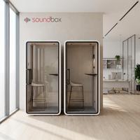 Cabines de réunion insonorisées, cabines acoustiques silencieuses pour bureaux de direction, pour une intimité et un environnement de travail concentré