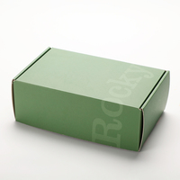 Caja Ecológica de Primera Calidad, Elegante, Duradera, Sostenible, Caja Ecológica Más Vendida, Caja de Empaque con Impresión en Color Blanco