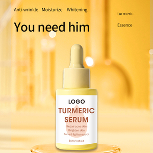 Sérum pour le visage à la curcumine hydratant et éclaircissant, marque privée OEM - Product Image 3