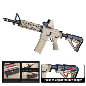 Fibra de Vidrio y Nailon de Alta Resistencia Premium para Pistola de Gel Blaster, Equipo de Tiro Táctico Duradero para Entrenamiento al Aire Libre, Juguete <span class=keywords><strong>Airsoft</strong></span> - Product Image 5