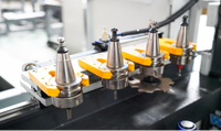 Machine de perçage six faces CNC JIYU CD-612T-4 avec unité de perçage simple, ATC et perçage transversal pour le traitement des panneaux de bois de placards et armoires