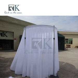 Kits de Tubos Redondos para Exhibiciones, Soportes de Exhibición con Tubos y Cortinas, Estructura de Aluminio Ajustable para Decoración de Escenarios - Product Image 3